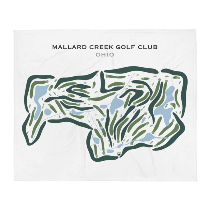 Mallard Creek Golf Club, Ohio - Printed Golf Courses