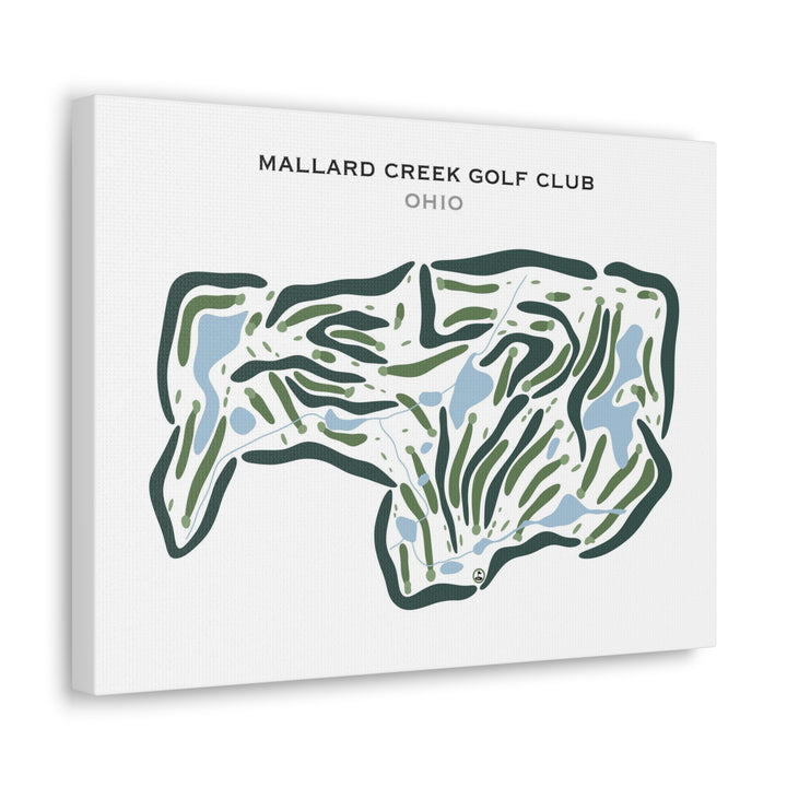 Mallard Creek Golf Club, Ohio - Printed Golf Courses