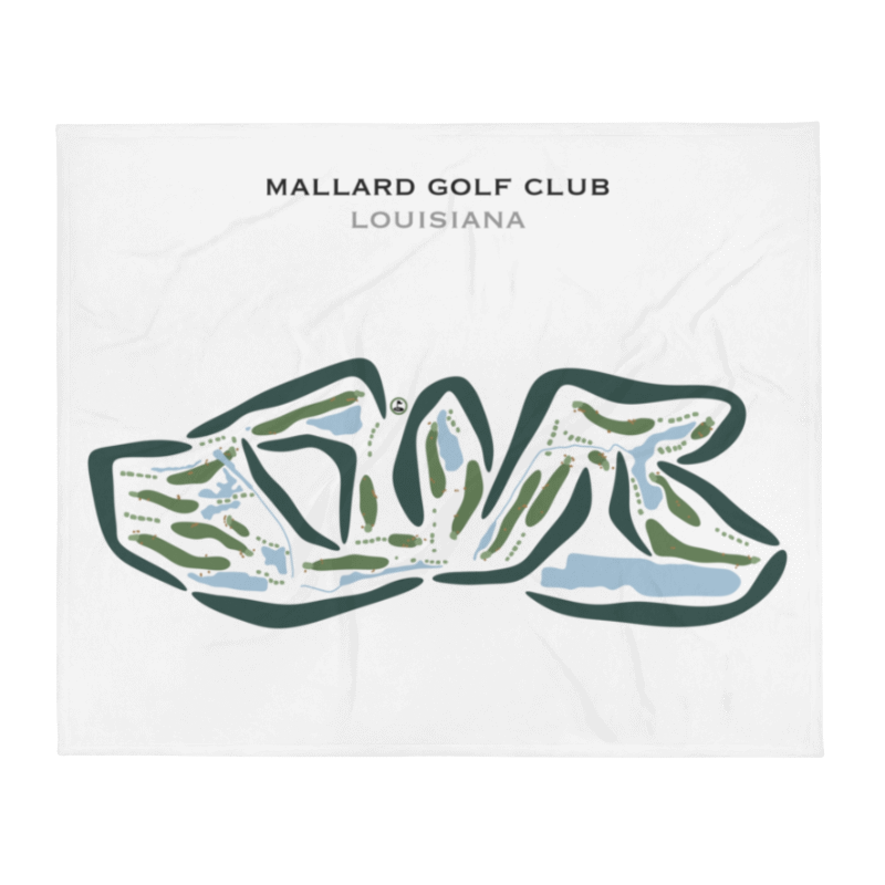 Mallard Golf Club, Louisiana - Printed Golf Courses