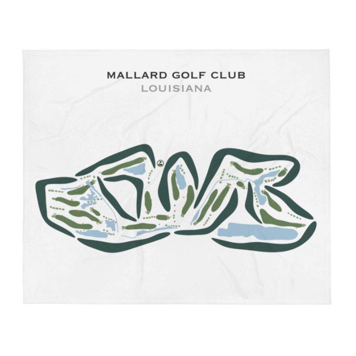 Mallard Golf Club, Louisiana - Printed Golf Courses