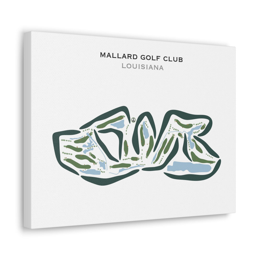 Mallard Golf Club, Louisiana - Printed Golf Courses