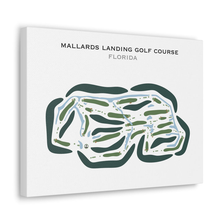 Mallards Landing Golf Course, Florida - Printed Golf Courses