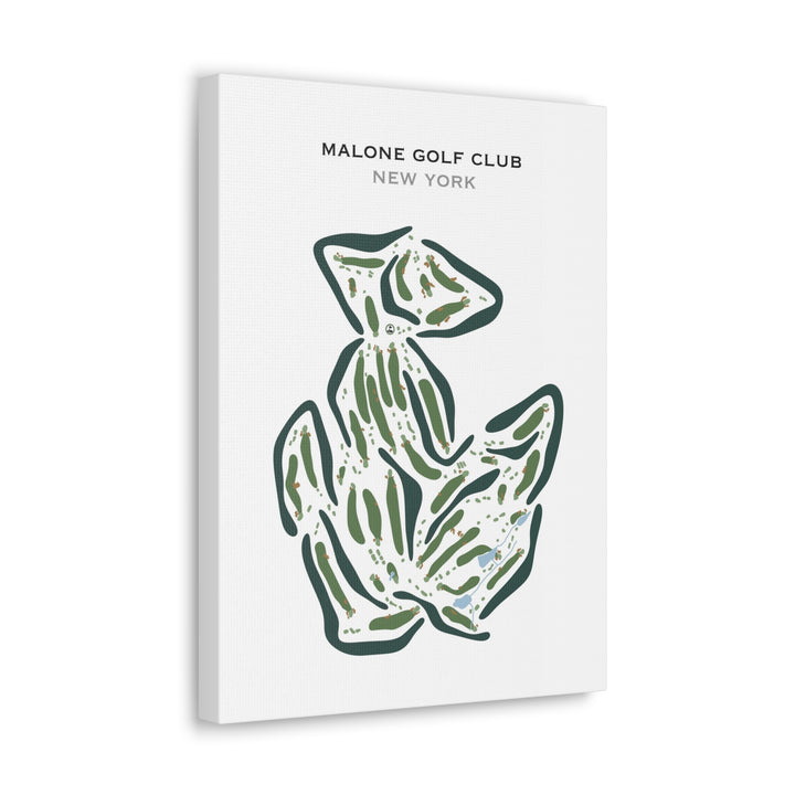 Malone Golf Club, New York - Printed Golf Courses