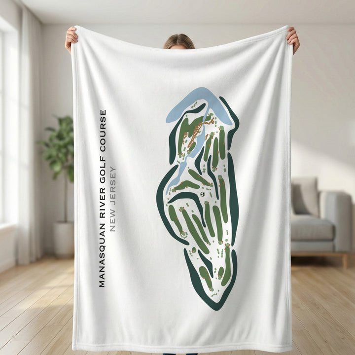 Manasquan River Golf Club, New Jersey - Printed Golf Courses