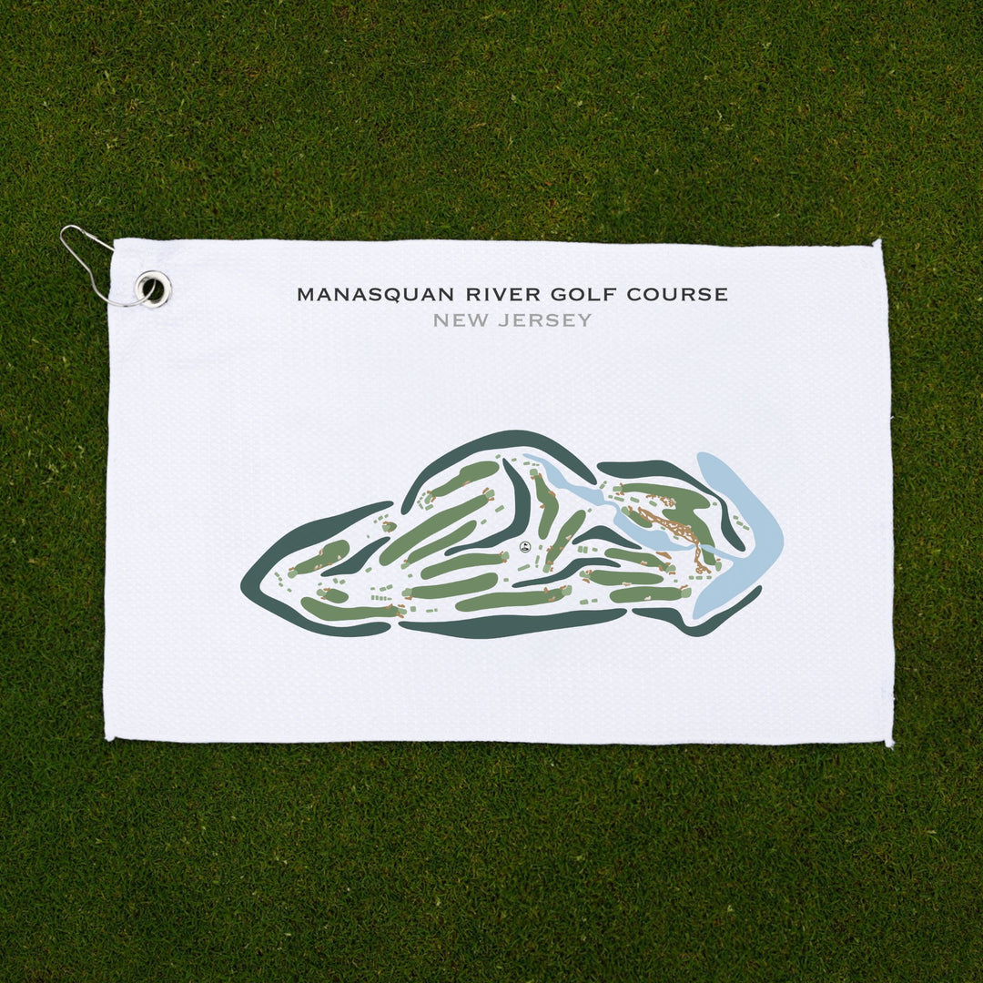 Manasquan River Golf Club, New Jersey - Printed Golf Courses