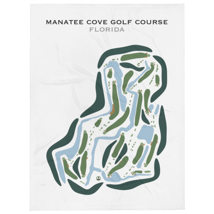 Manatee Cove Golf Course, Florida - Printed Golf Courses