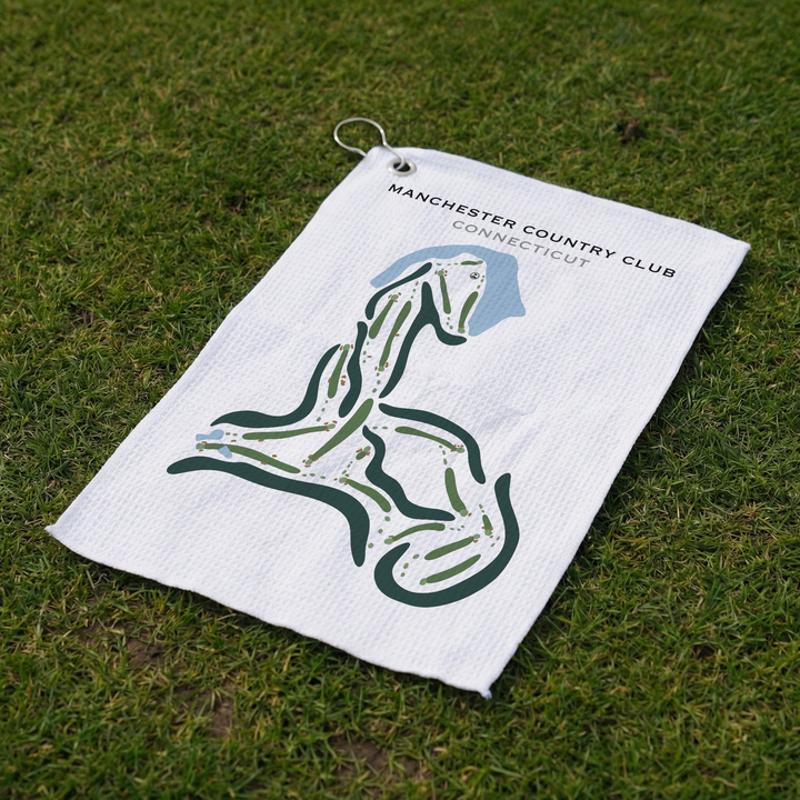 Manchester Country Club, Connecticut - Printed Golf Courses