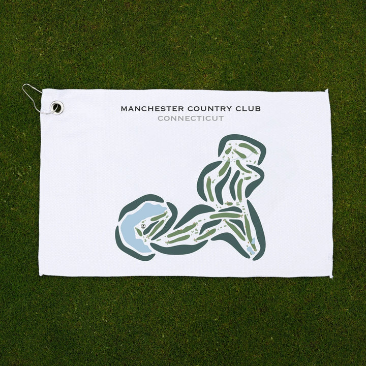 Manchester Country Club, Connecticut - Printed Golf Courses