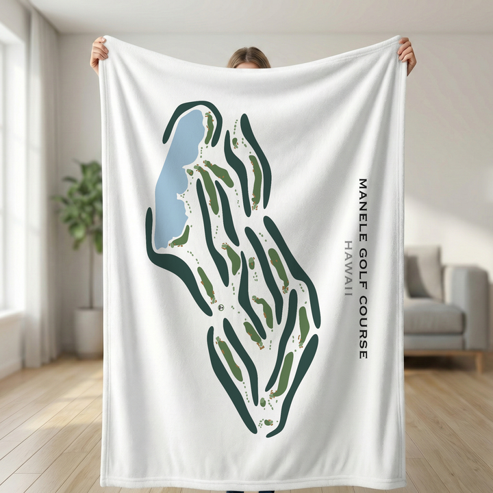 Manele Golf Course, Hawaii - Printed Golf Courses