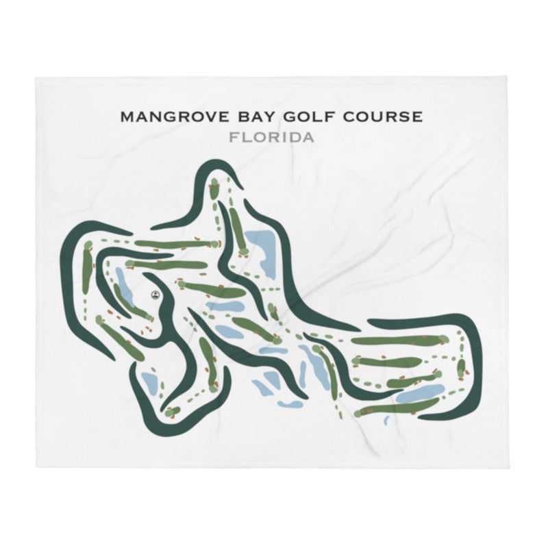 Mangrove Bay Golf Course, Florida - Printed Golf Courses