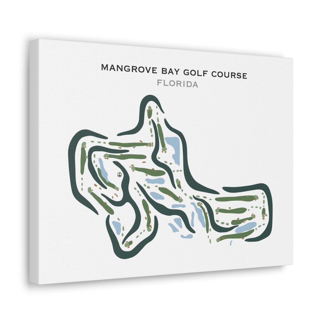 Mangrove Bay Golf Course, Florida - Printed Golf Courses