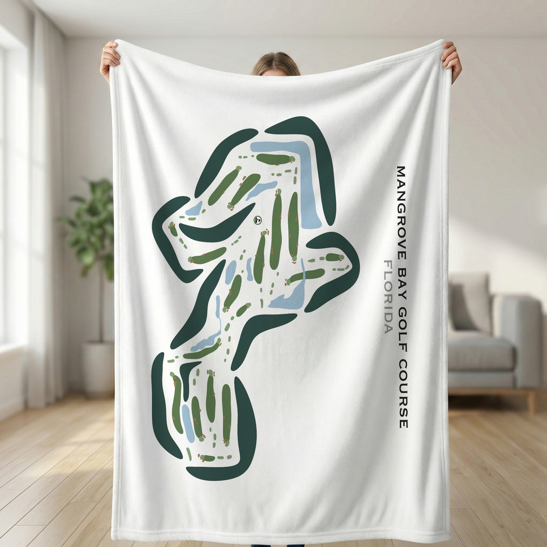 Mangrove Bay Golf Course, Florida - Printed Golf Courses