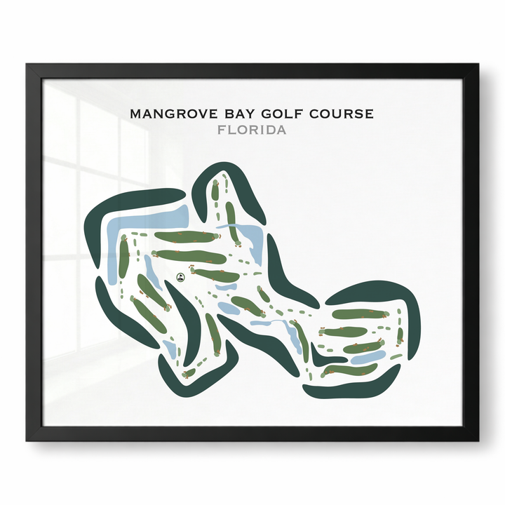 Mangrove Bay Golf Course, Florida - Printed Golf Courses