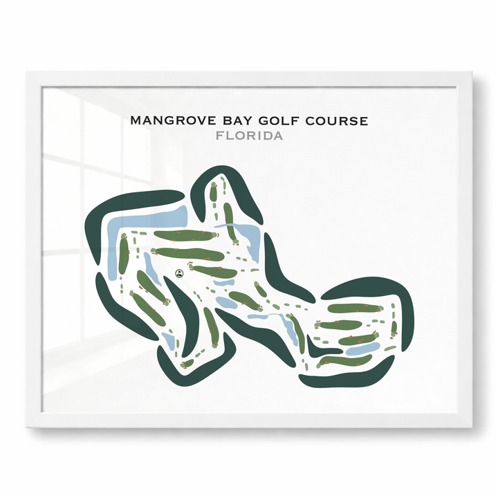 Mangrove Bay Golf Course, Florida - Printed Golf Courses