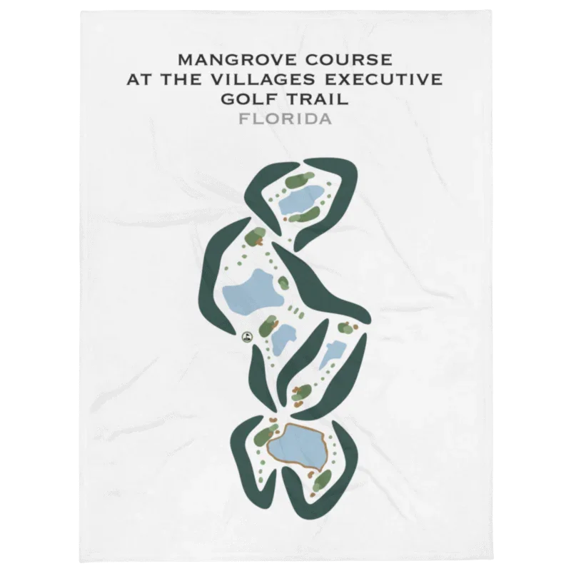 Mangrove Course at The Villages Executive Golf Trail, Florida - Printed Golf Courses