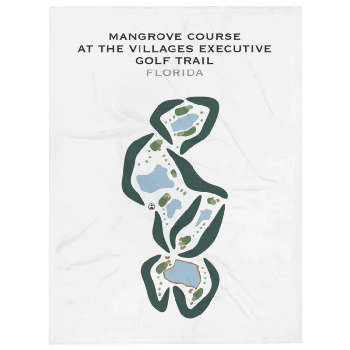 Mangrove Course at The Villages Executive Golf Trail, Florida - Printed Golf Courses