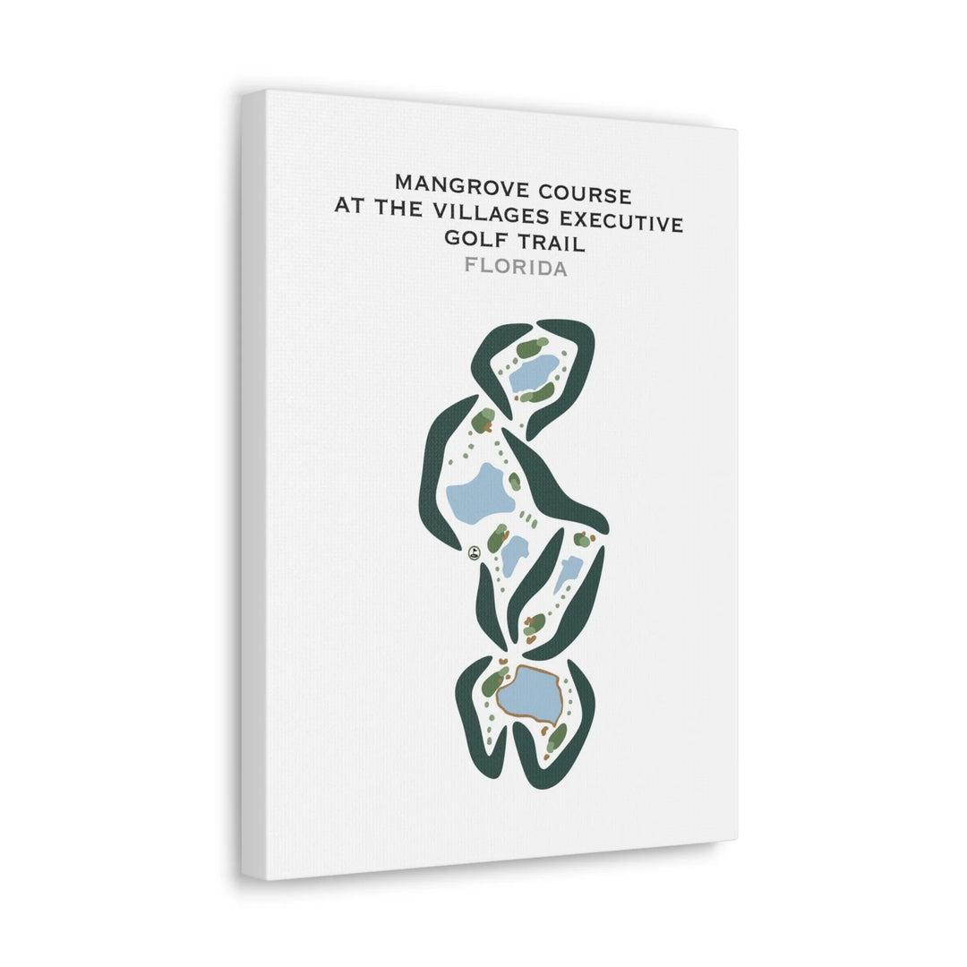 Mangrove Course at The Villages Executive Golf Trail, Florida - Printed Golf Courses