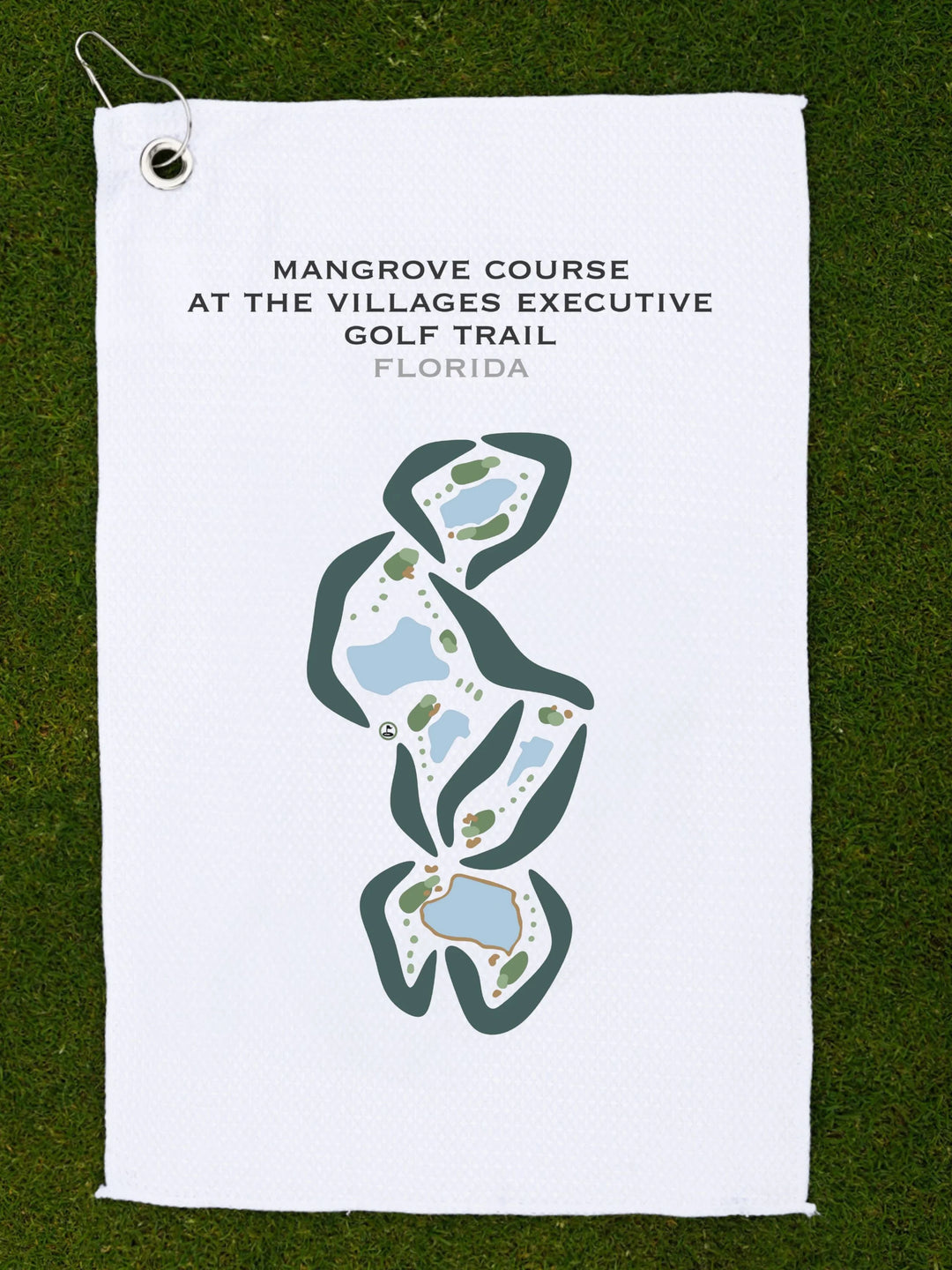 Mangrove Course at The Villages Executive Golf Trail, Florida - Printed Golf Courses