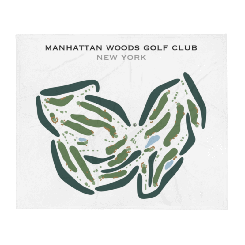 Manhattan Woods Golf Club, New York - Printed Golf Courses