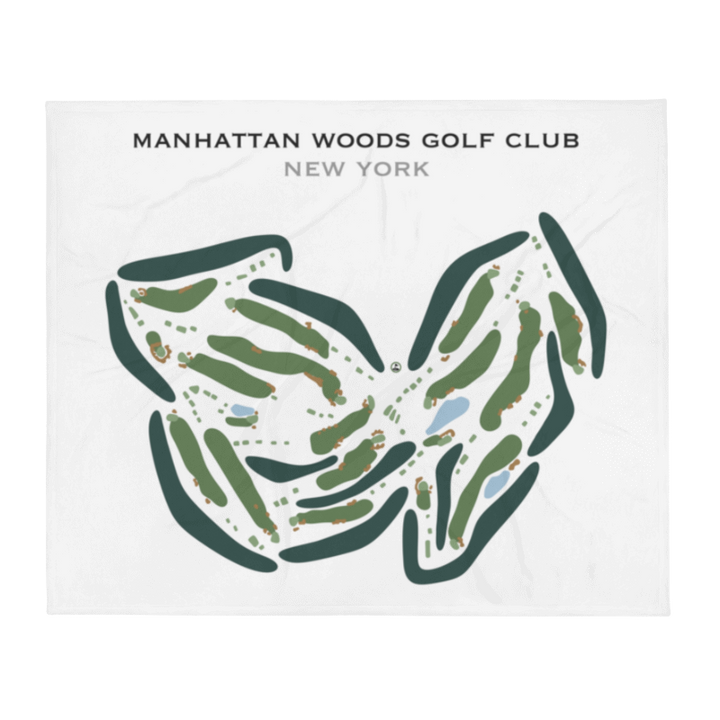 Manhattan Woods Golf Club, New York - Printed Golf Courses