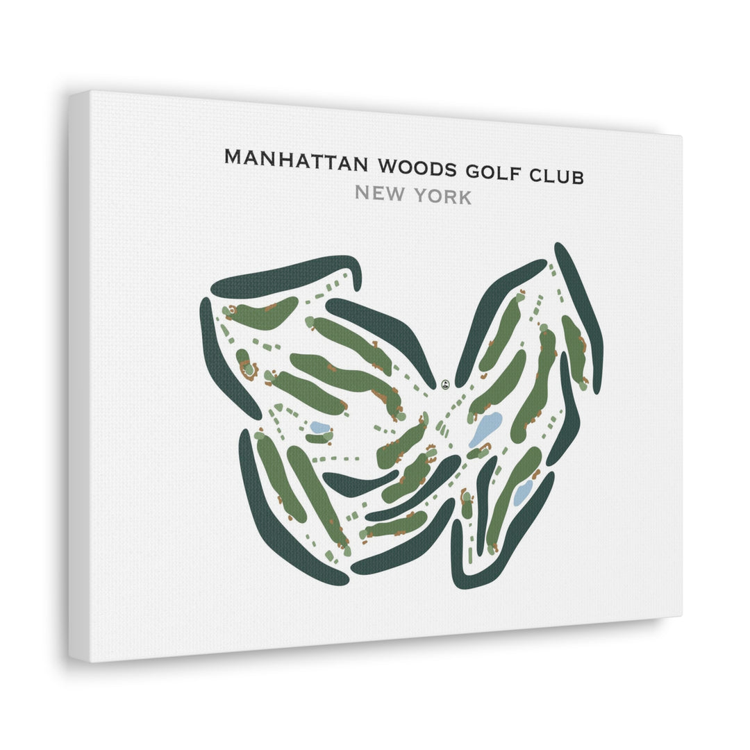 Manhattan Woods Golf Club, New York - Printed Golf Courses