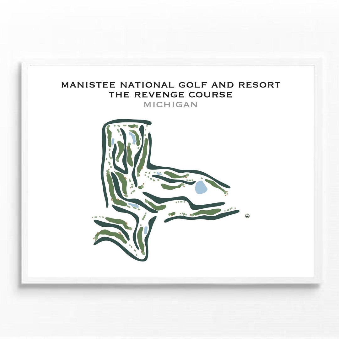 Manistee National Golf & Resort, The Revenge Course, Michigan - Golf Course Prints