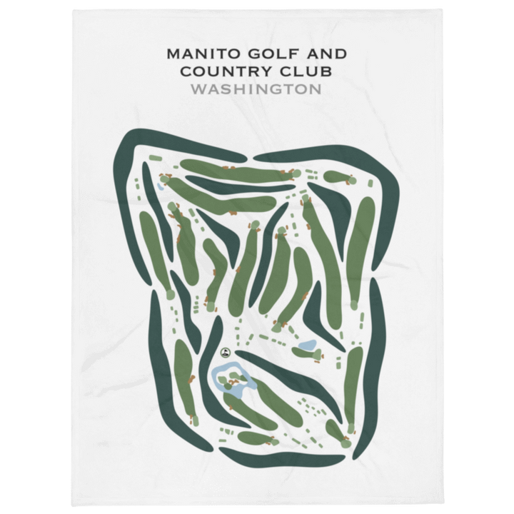 Manito Golf & Country Club, Washington - Printed Golf Courses