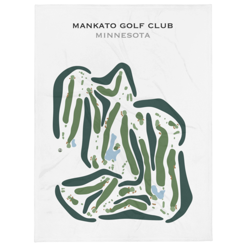 Mankato Golf Club, Minnesota - Printed Golf Courses