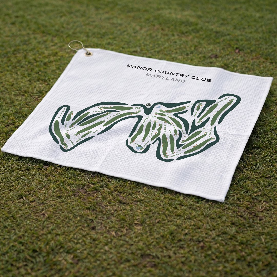 Manor Country Club, Maryland - Printed Golf Courses