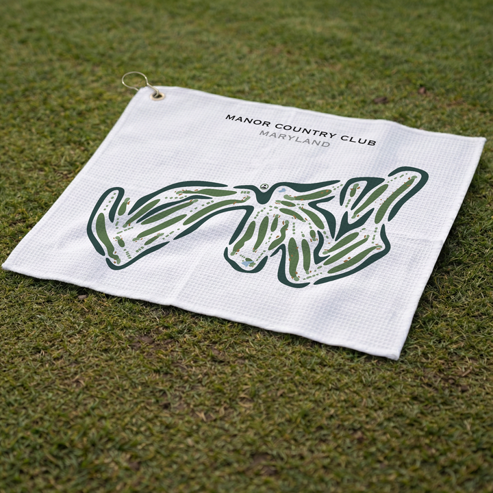 Manor Country Club, Maryland - Printed Golf Courses