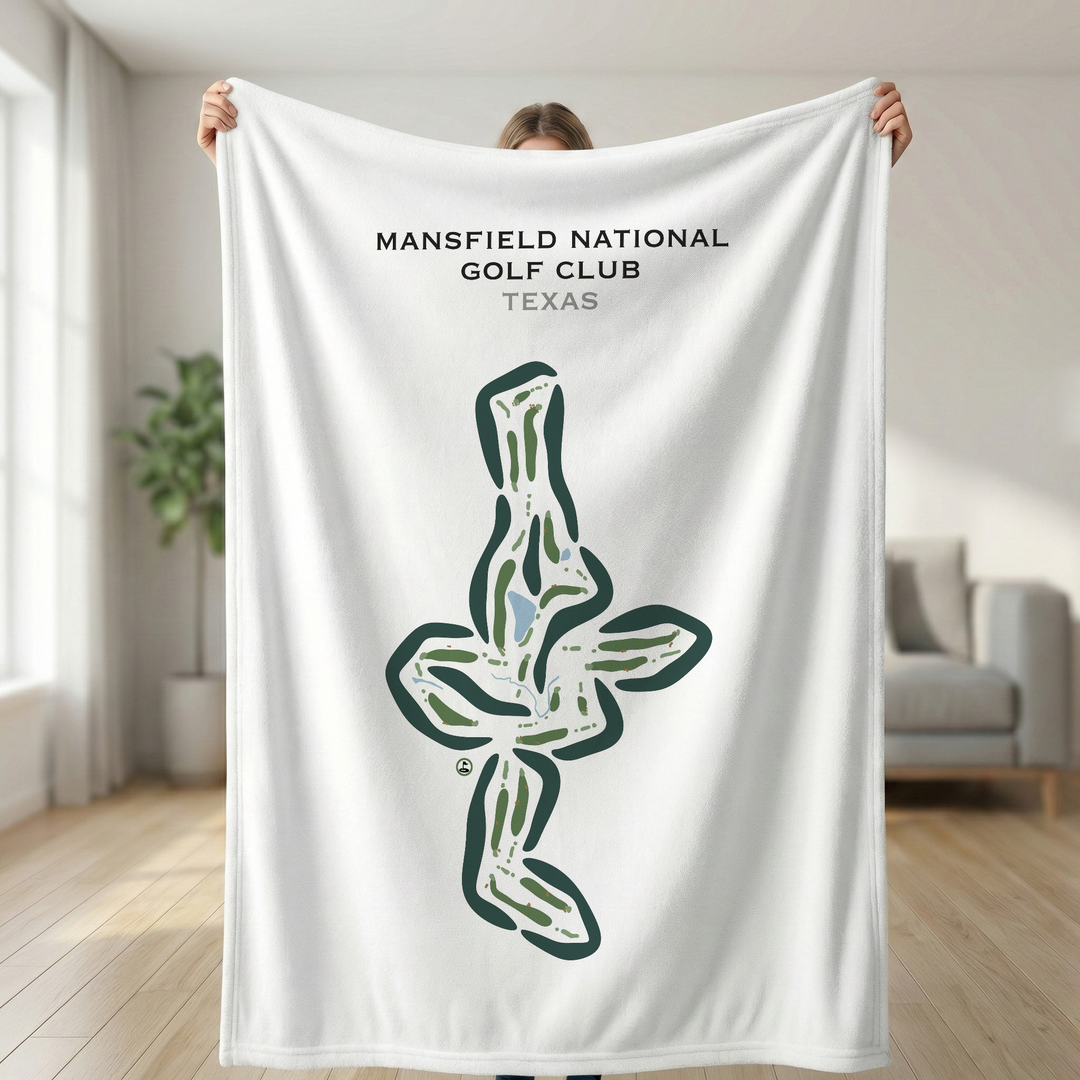 Mansfield National Golf Club, Texas - Printed Golf Courses
