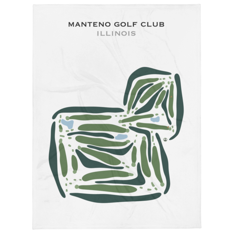 Manteno Golf Club, Illinois - Printed Golf Courses