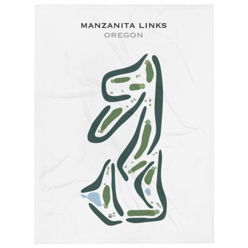 Manzanita Links, Oregon - Printed Golf Courses