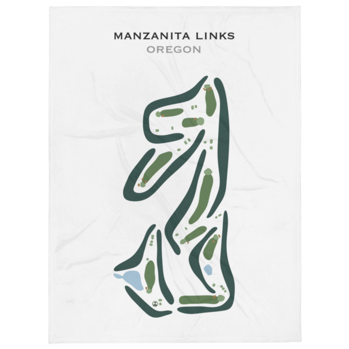 Manzanita Links, Oregon - Printed Golf Courses