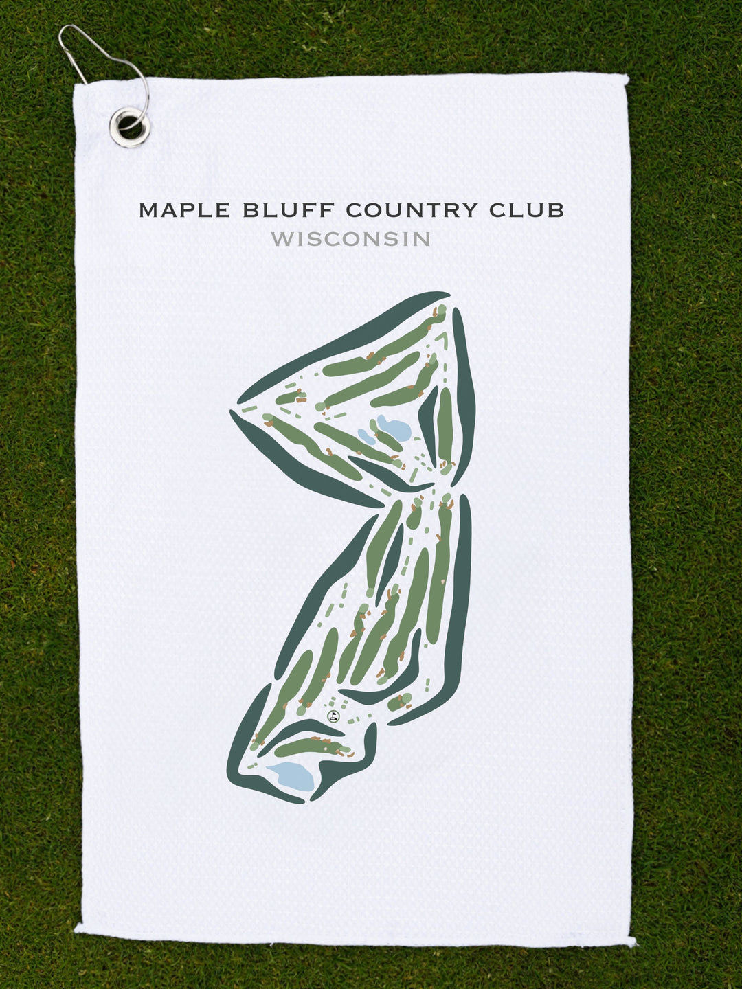 Maple Bluff Country Club, Wisconsin - Printed Golf Courses