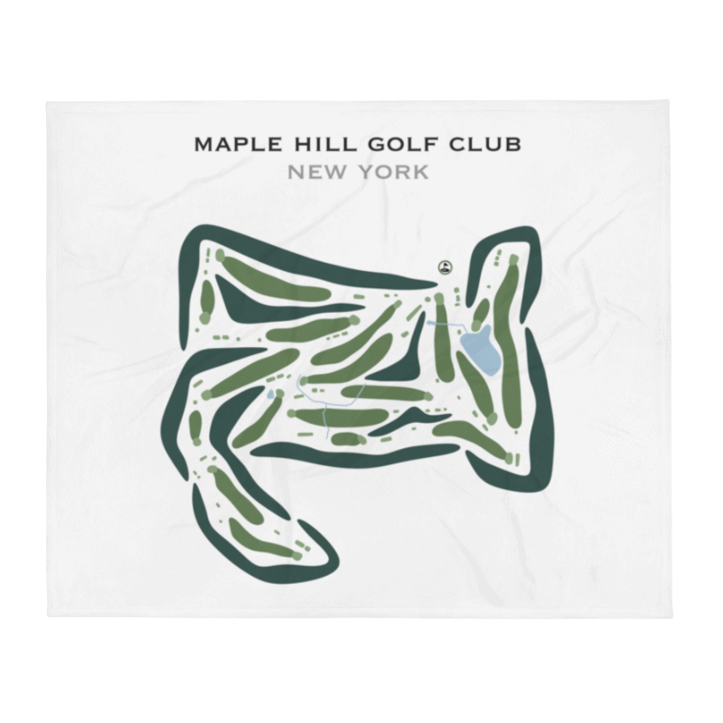 Maple Hill Golf Club, New York - Printed Golf Courses