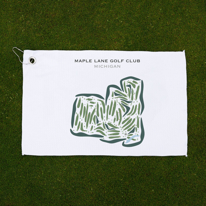 Maple Lane Golf Club, Michigan - Printed Golf Courses