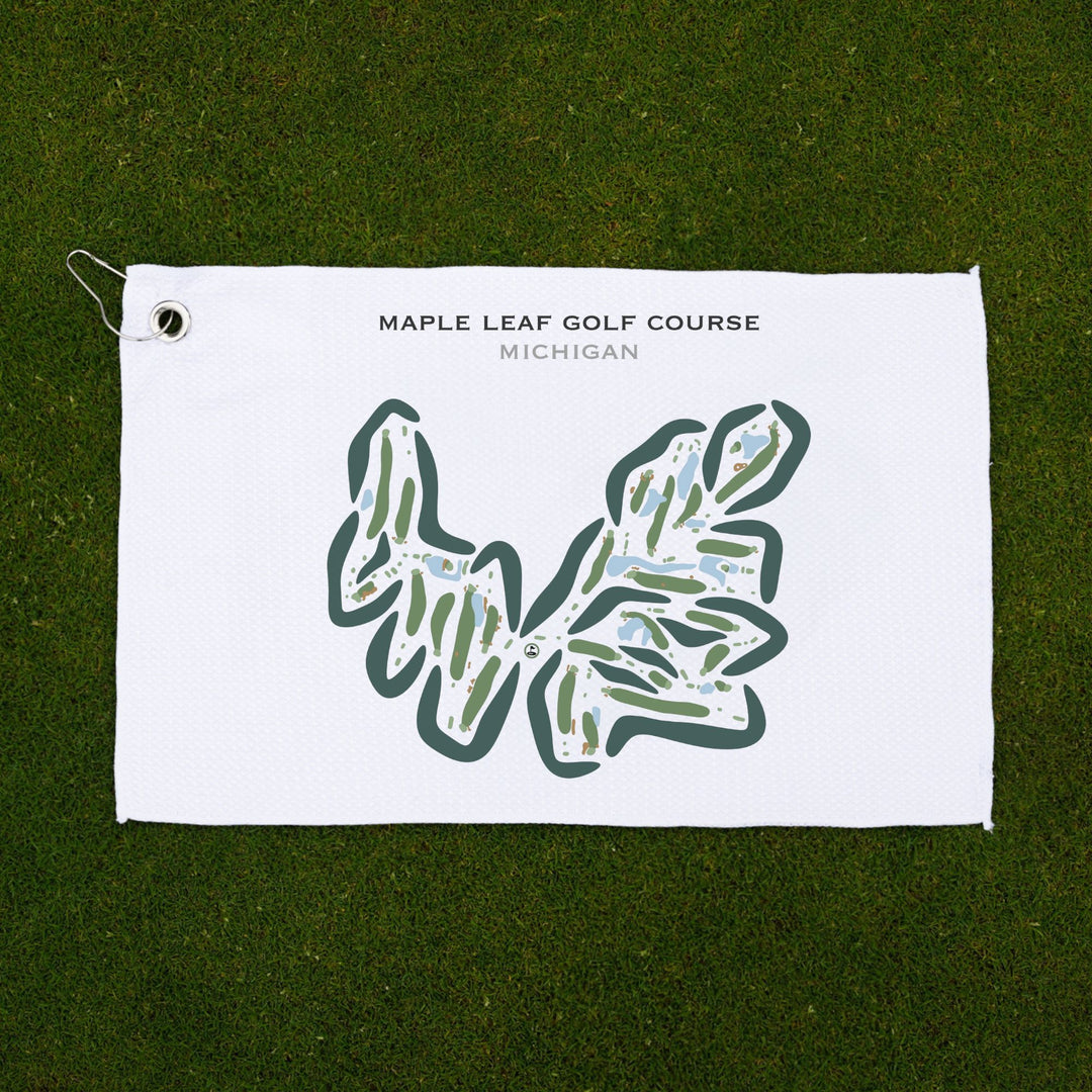 Maple Leaf Golf Course, Michigan - Printed Golf Courses