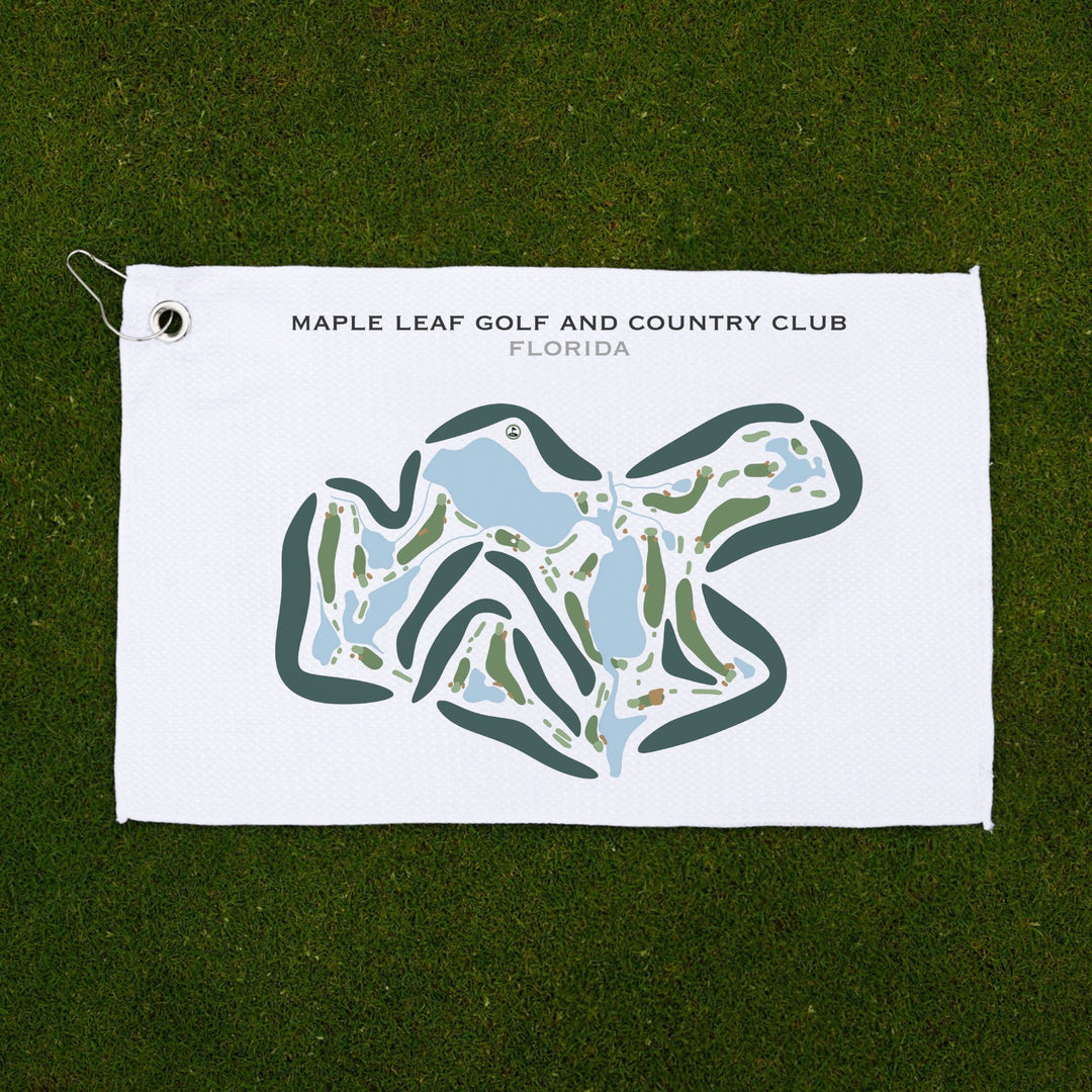 Maple Leaf Golf & Country Club, Florida - Printed Golf Courses