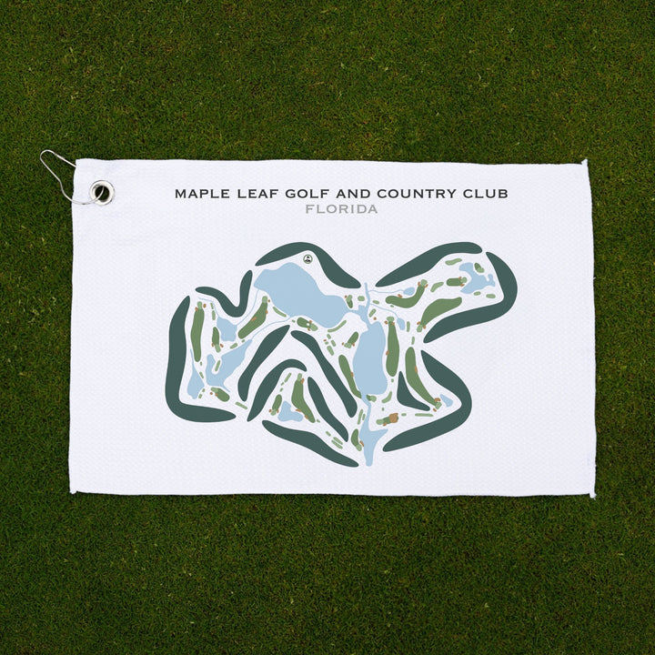 Maple Leaf Golf & Country Club, Florida - Printed Golf Courses