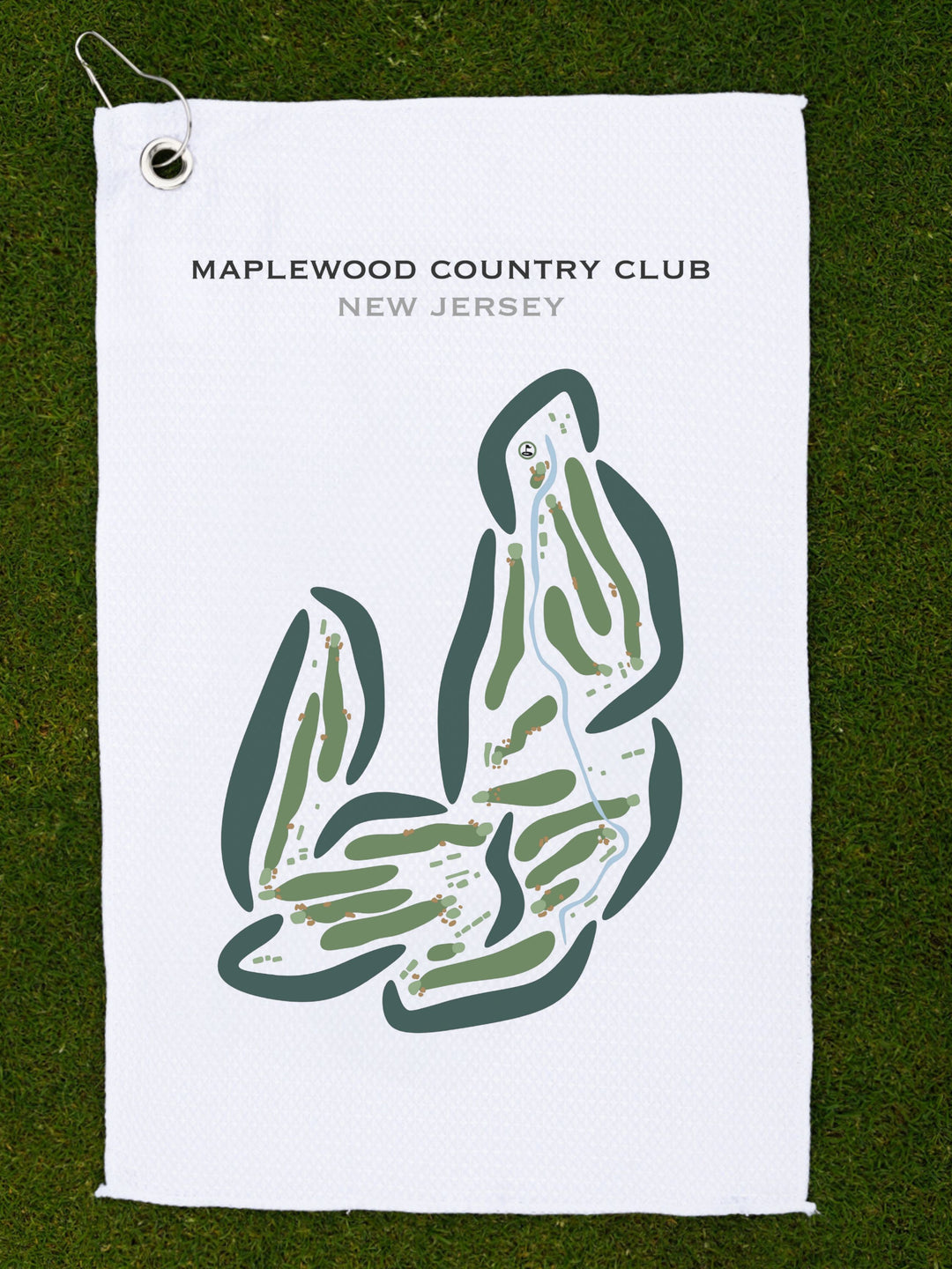 Maplewood Country Club, New Jersey - Printed Golf Courses