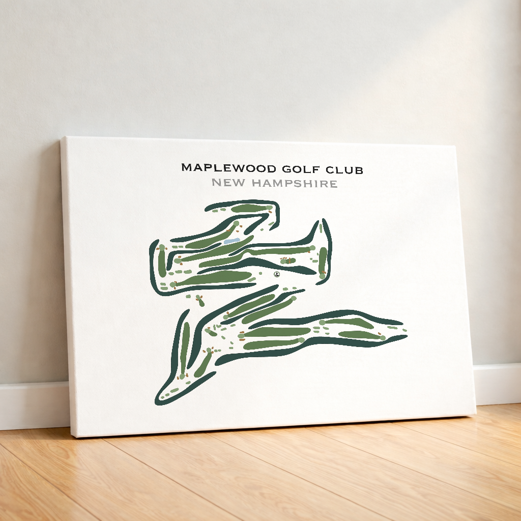 Maplewood Golf Club, New Hampshire - Printed Golf Courses