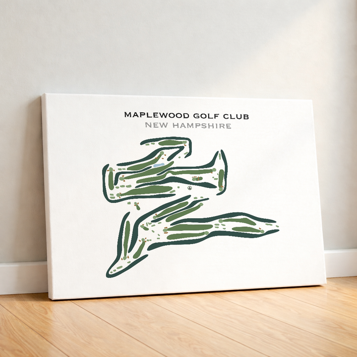 Maplewood Golf Club, New Hampshire - Printed Golf Courses