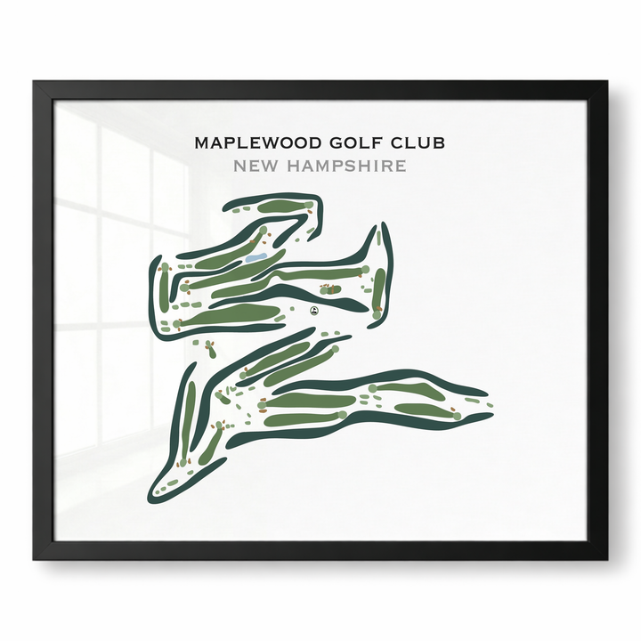 Maplewood Golf Club, New Hampshire - Printed Golf Courses