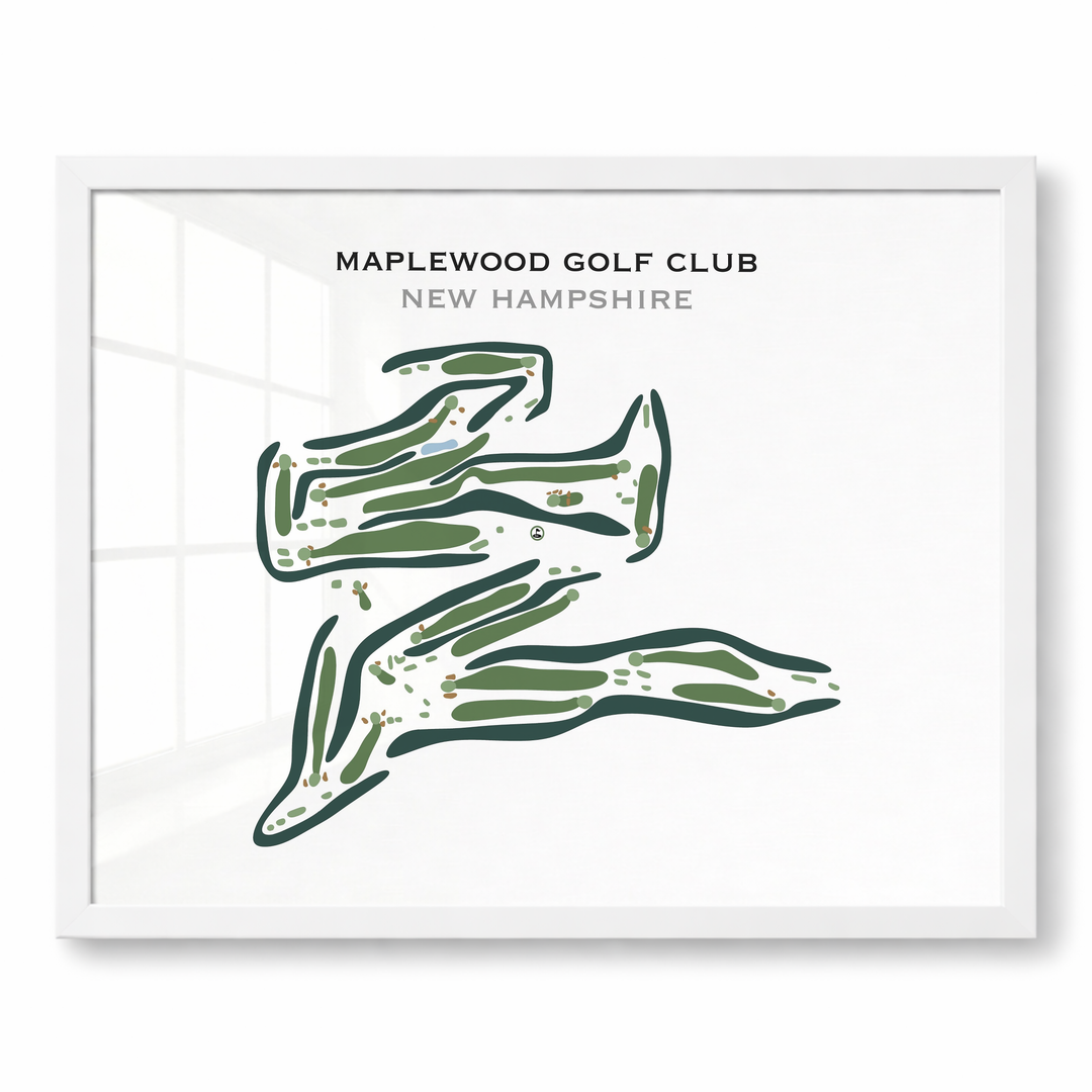 Maplewood Golf Club, New Hampshire - Printed Golf Courses