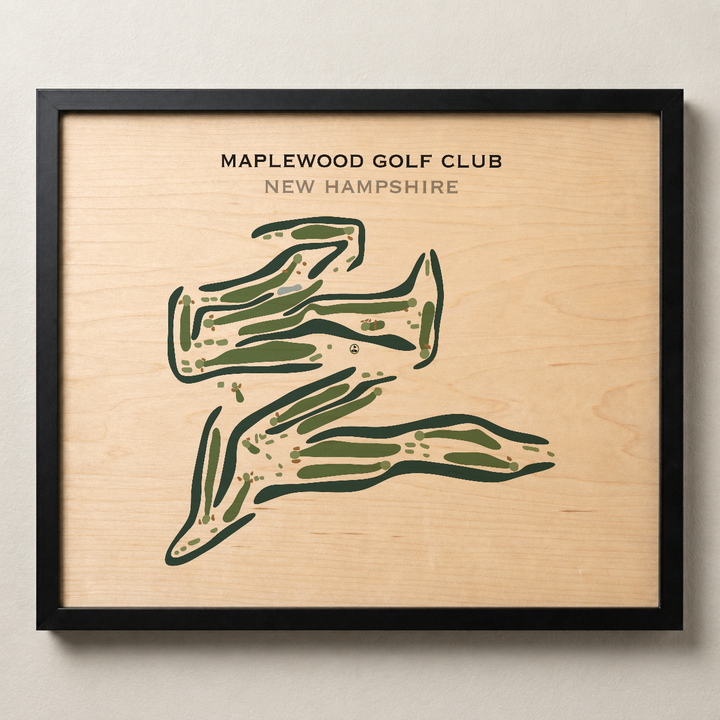 Maplewood Golf Club, New Hampshire - Printed Golf Courses