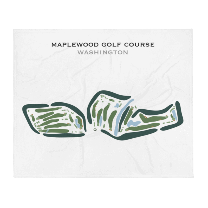 Maplewood Golf Course, Washington - Printed Golf Courses