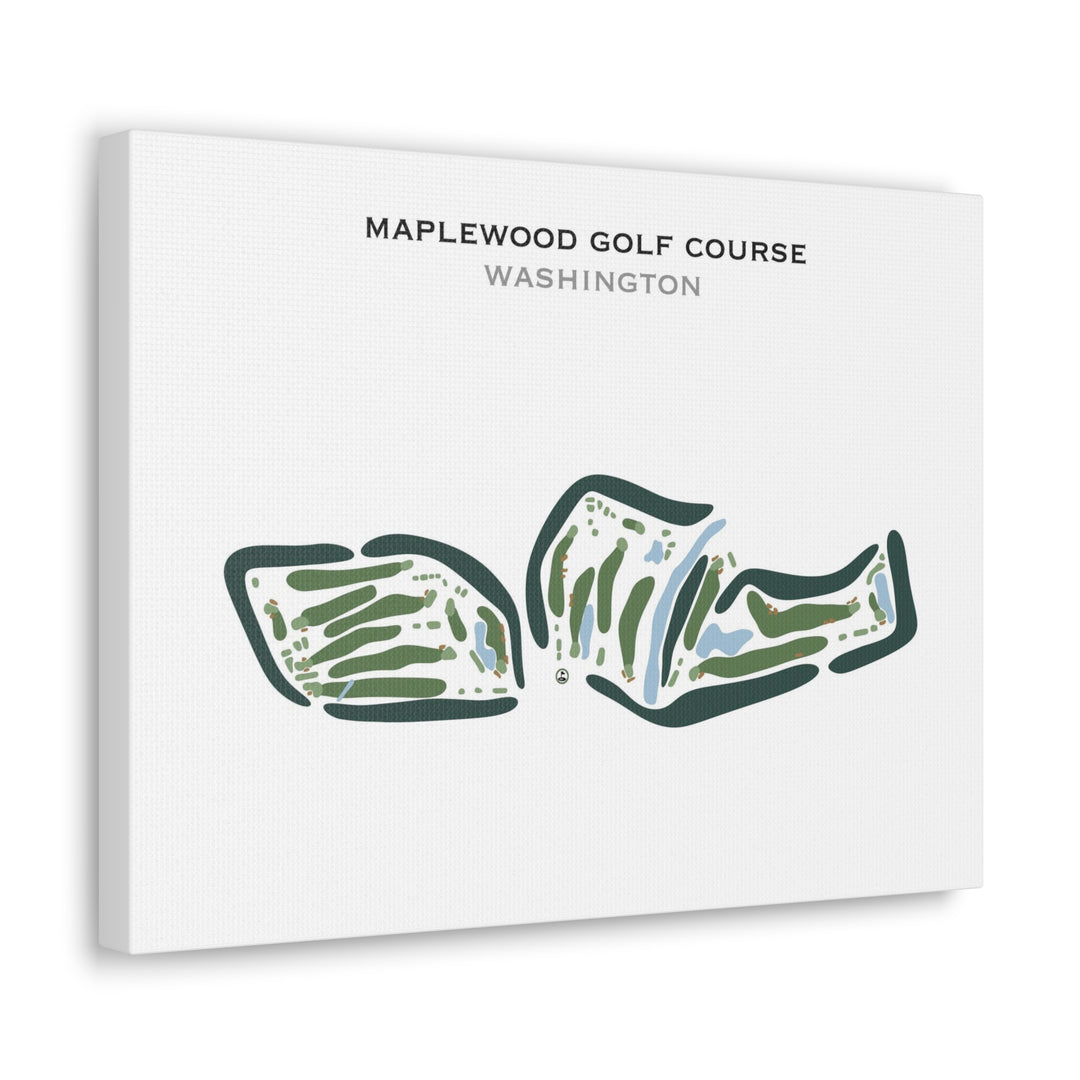 Maplewood Golf Course, Washington - Printed Golf Courses