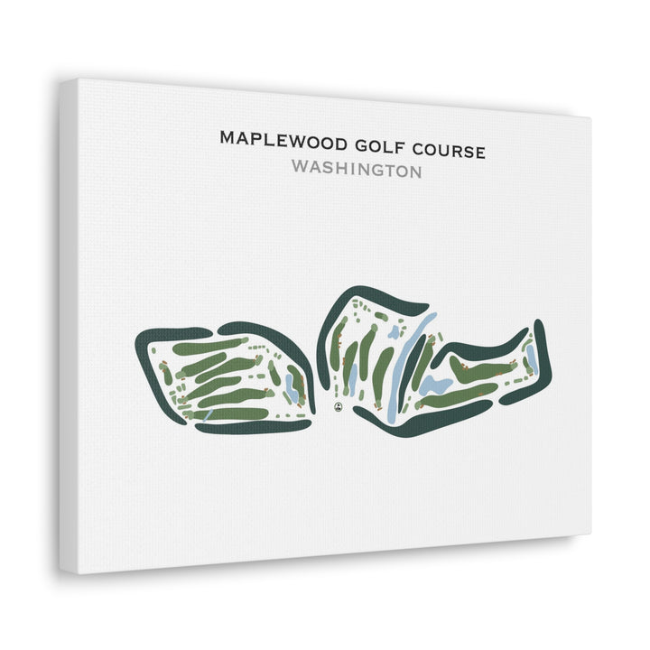 Maplewood Golf Course, Washington - Printed Golf Courses