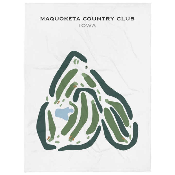 Maquoketa Country Club, Iowa - Printed Golf Courses